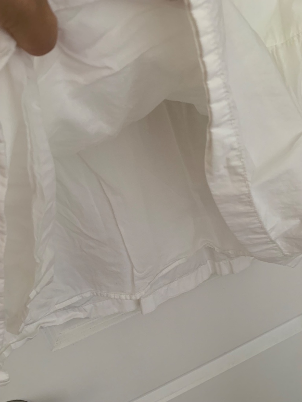 French Connection white dress, cotton - Picture 3 of 5